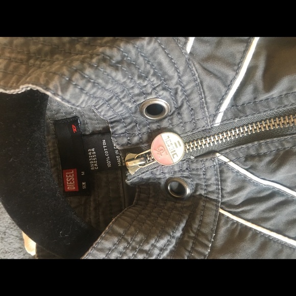 Diesel gray zip dress - Picture 4 of 12